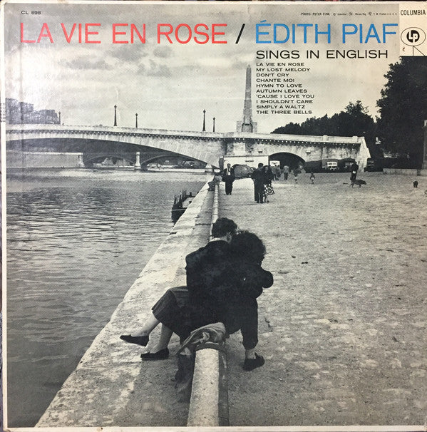 Édith Piaf* : La Vie En Rose / Édith Piaf Sings In English (LP, Album, Mono)
