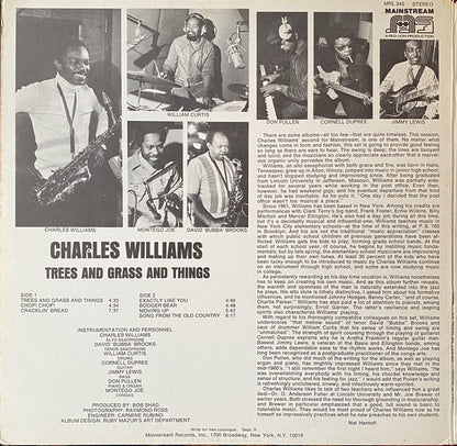 Charles Williams (15) : Trees And Grass And Things (LP, Album)