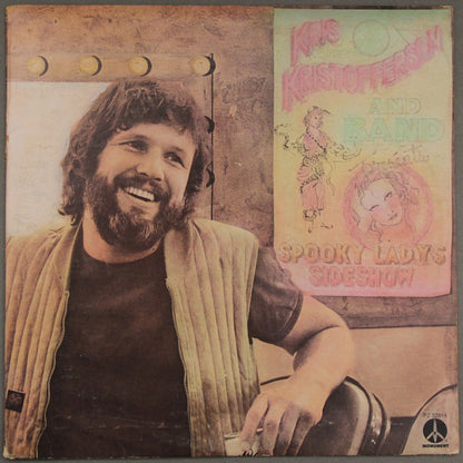 Kris Kristofferson : Spooky Lady's Sideshow (LP, Album, Pit)