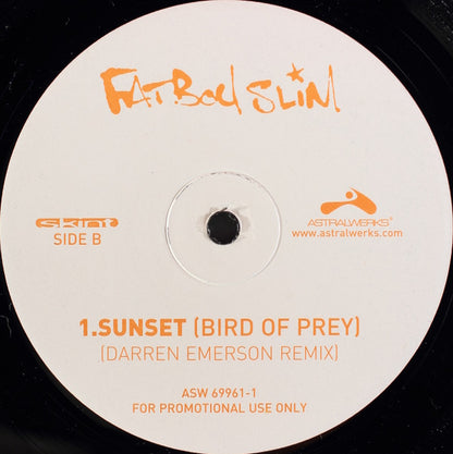 Fatboy Slim : Sunset (Bird Of Prey) (12", Promo)