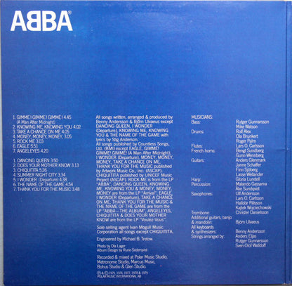 ABBA : Greatest Hits Vol. 2 (LP, Comp, Club, CRC)