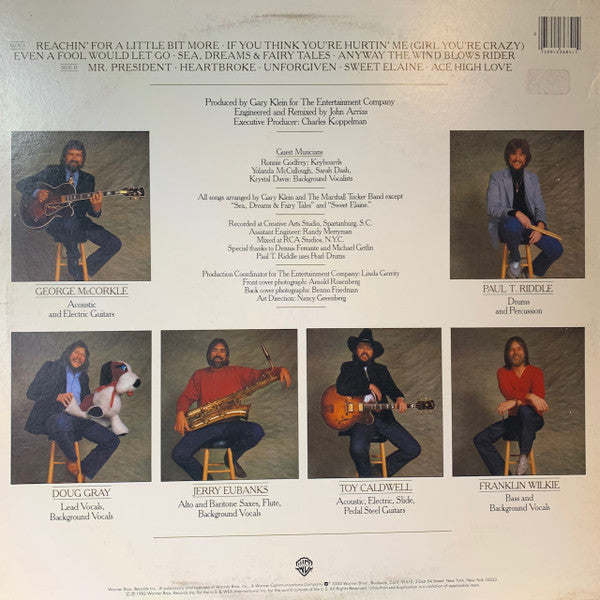 The Marshall Tucker Band : Tuckerized (LP, Album, LA )