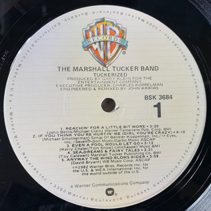 The Marshall Tucker Band : Tuckerized (LP, Album, LA )