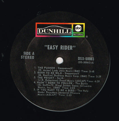 Various : Easy Rider (Music From The Soundtrack) (LP, Album, Ter)
