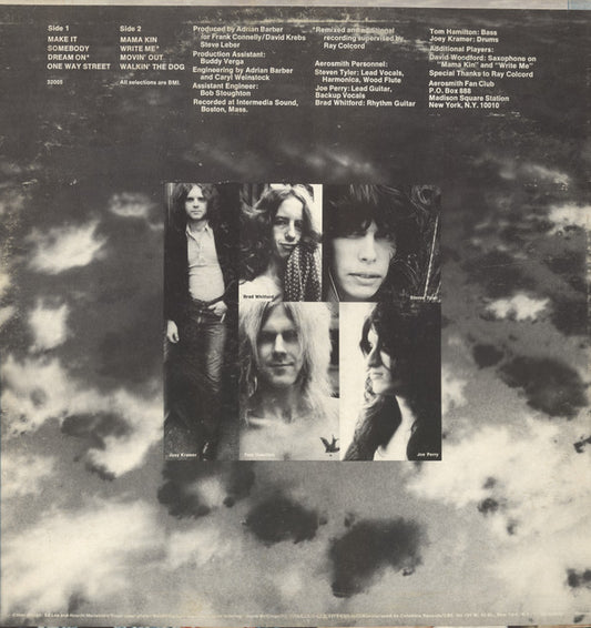 Aerosmith : Aerosmith (LP, Album, RE)