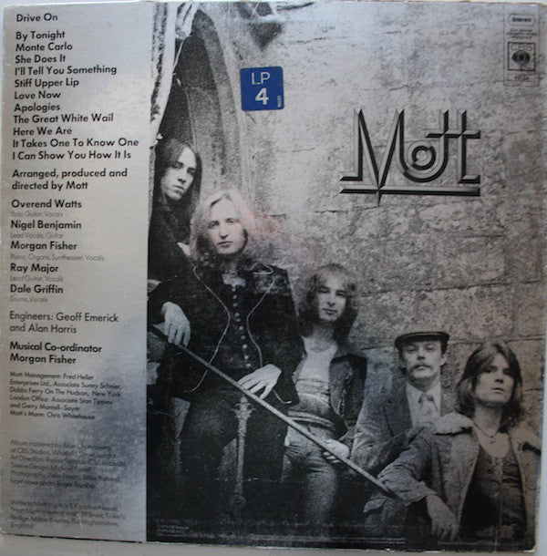 Mott (3) : Drive On (LP, Album)