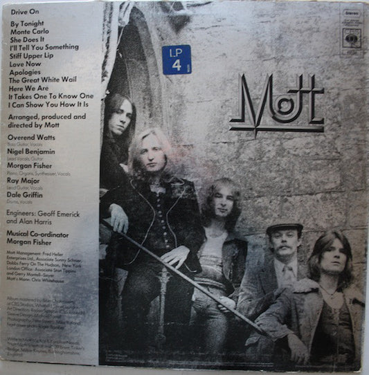 Mott (3) : Drive On (LP, Album)