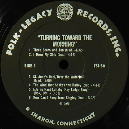 Ann Mayo Muir, Ed Trickett, Gordon Bok : Turning Toward The Morning (LP, Album, Bla)