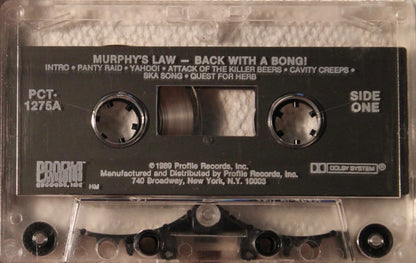 Murphy's Law (2) : Back With A Bong! (Cass, Album)