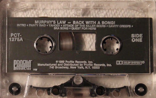 Murphy's Law (2) : Back With A Bong! (Cass, Album)