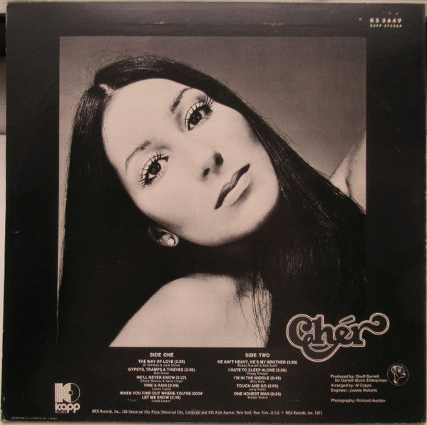 Cher : Gypsys, Tramps & Thieves (LP, Album, RE)