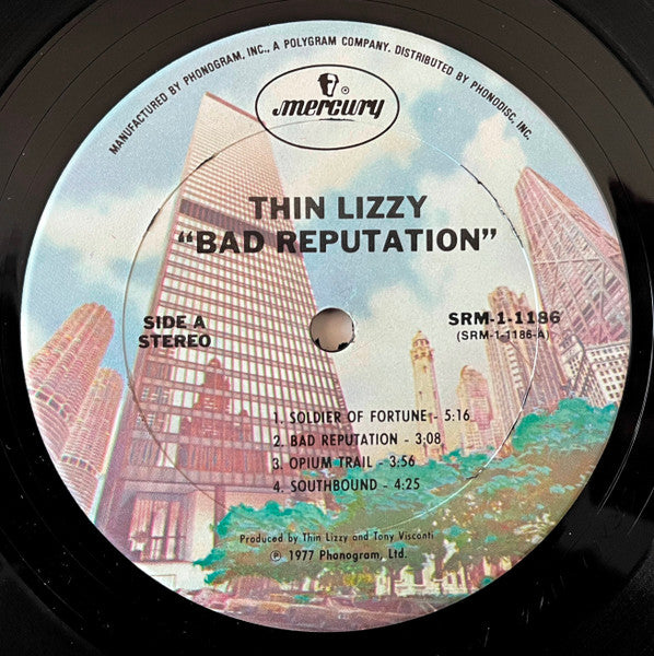 Thin Lizzy : Bad Reputation (LP, Album, Ter)