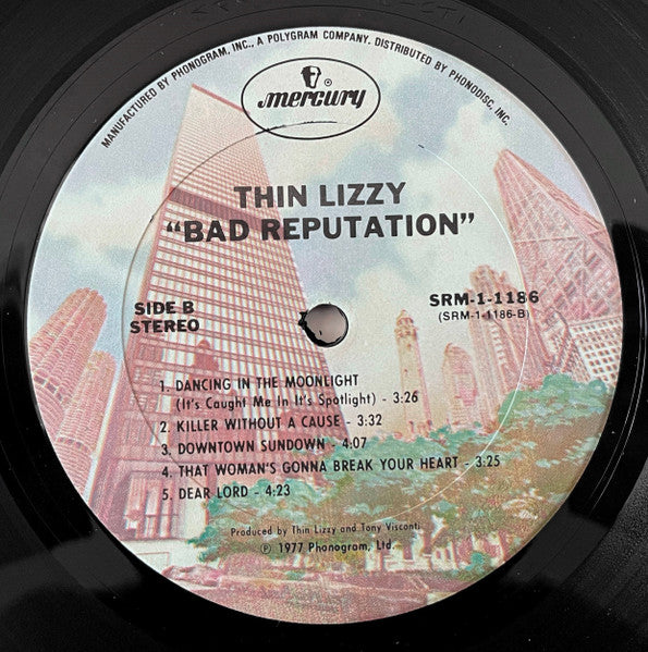 Thin Lizzy : Bad Reputation (LP, Album, Ter)