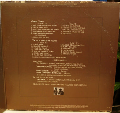 Taj Mahal : Giant Step / De Ole Folks At Home (2xLP, Album, RE, Pit)