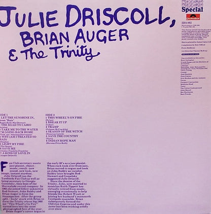 Julie Driscoll, Brian Auger & The Trinity : Julie Driscoll, Brian Auger & The Trinity (LP, Comp)