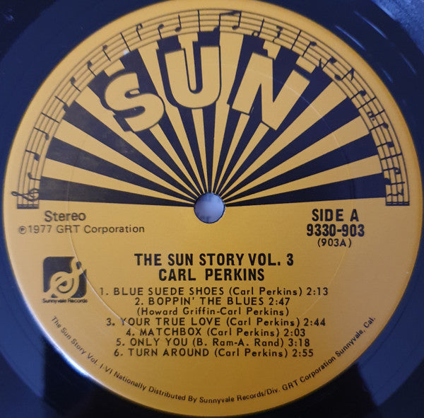 Carl Perkins : The Sun Story Vol.3 (LP, Comp)