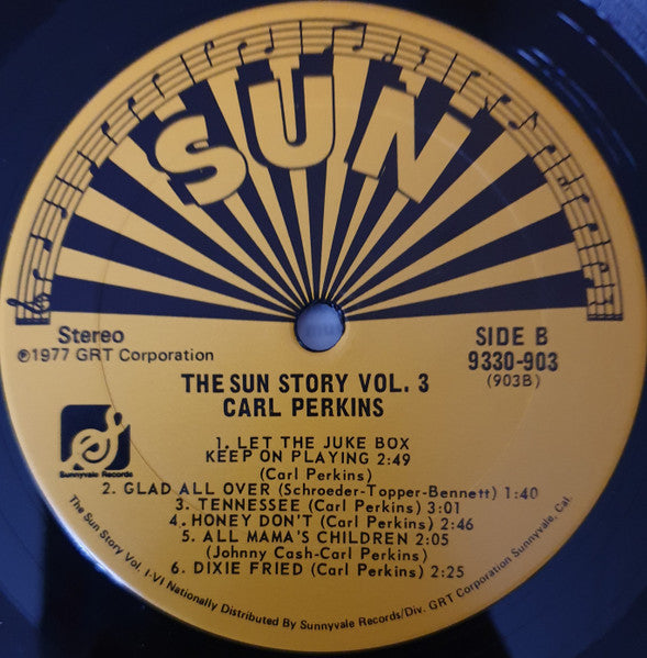 Carl Perkins : The Sun Story Vol.3 (LP, Comp)