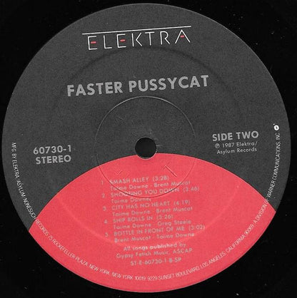 Faster Pussycat : Faster Pussycat (LP, Album, SRC)