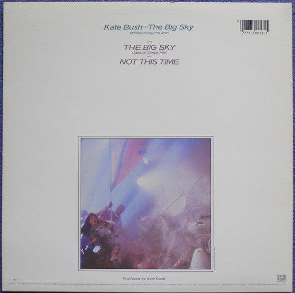 Kate Bush : The Big Sky (Meteorological Mix) (12", Single)