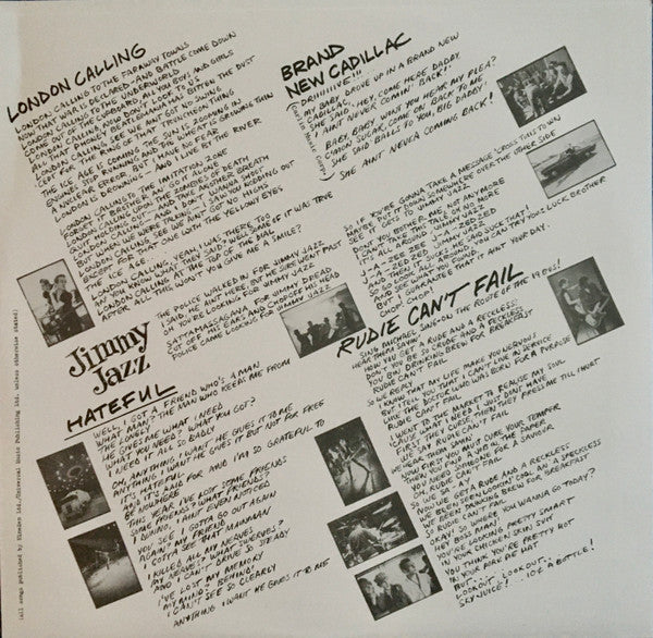 The Clash : London Calling (2xLP, Album, RE, RM, 180)