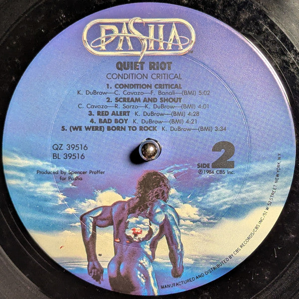 Quiet Riot : Condition Critical (LP, Album)