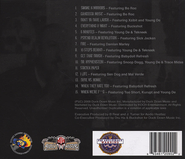 B-Real : Smoke N Mirrors (CD, Album)