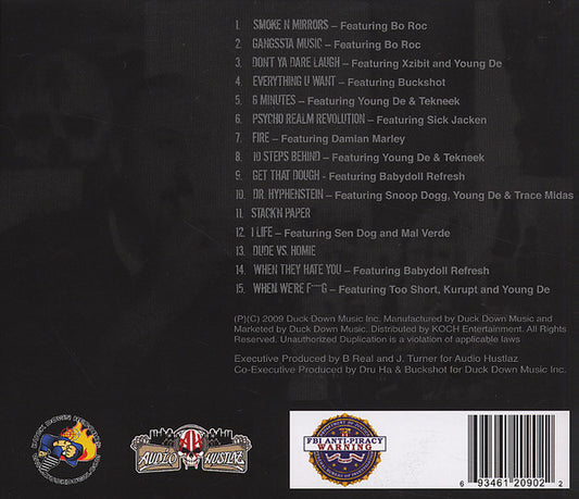 B-Real : Smoke N Mirrors (CD, Album)