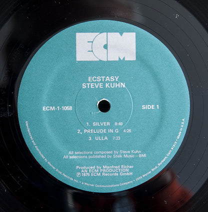 Steve Kuhn : Ecstasy (LP, Album)