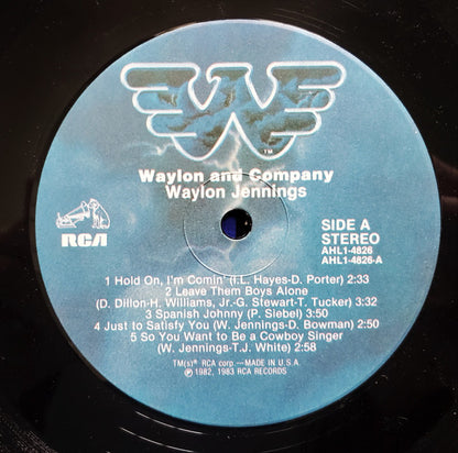 Waylon* : Waylon And Company (LP, Album, Ind)