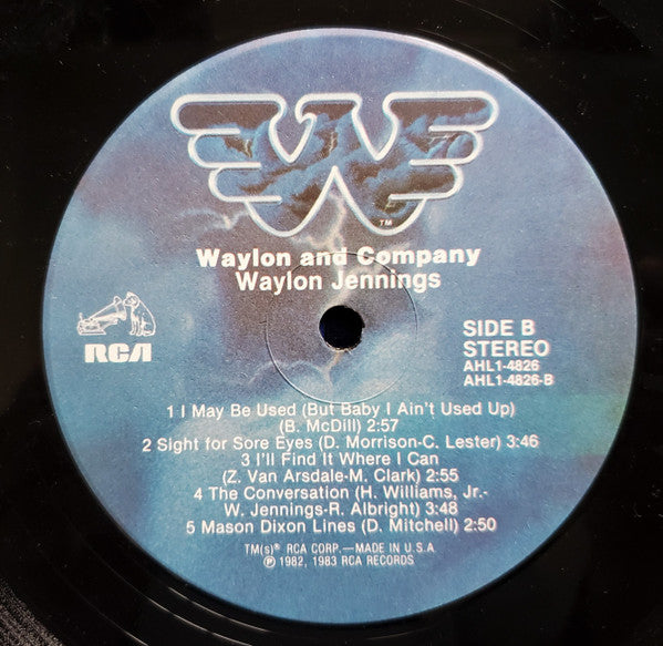 Waylon* : Waylon And Company (LP, Album, Ind)
