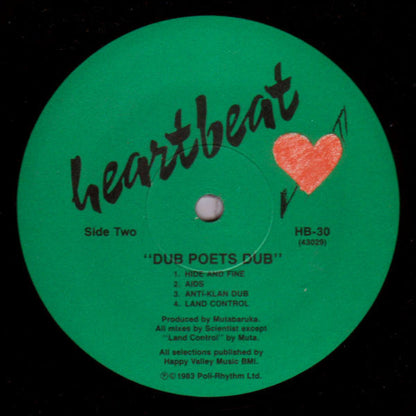 Various : Dub Poets Dub (LP, Album)