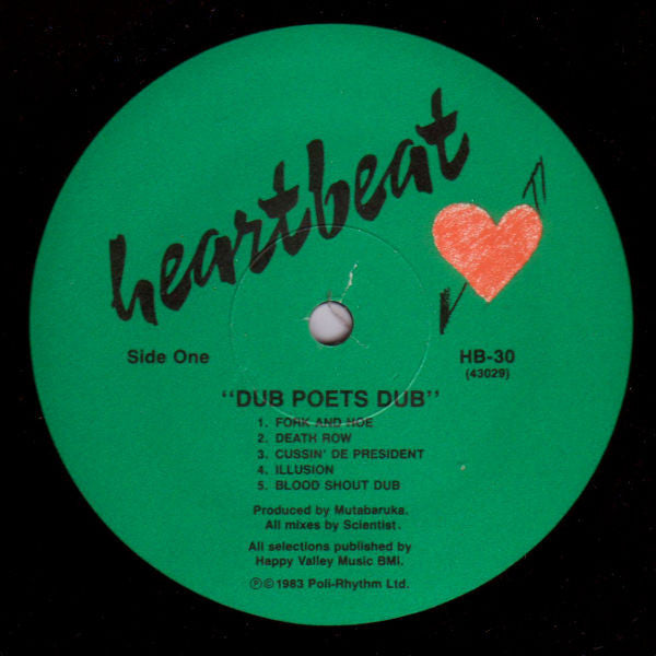Various : Dub Poets Dub (LP, Album)