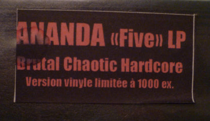 Ananda (3) : Five (12", EP, Ltd)