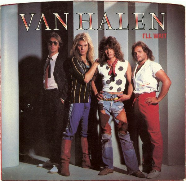 Van Halen : I'll Wait (7", Single, Win)