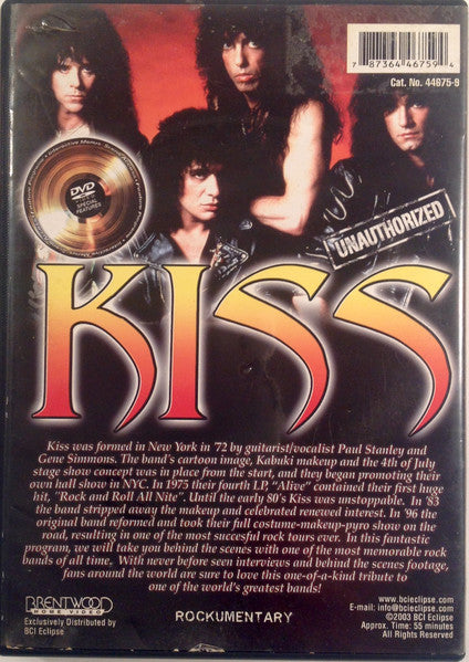 Kiss : You Wanted The Best, You Got The Best! (DVD-V, Unofficial)