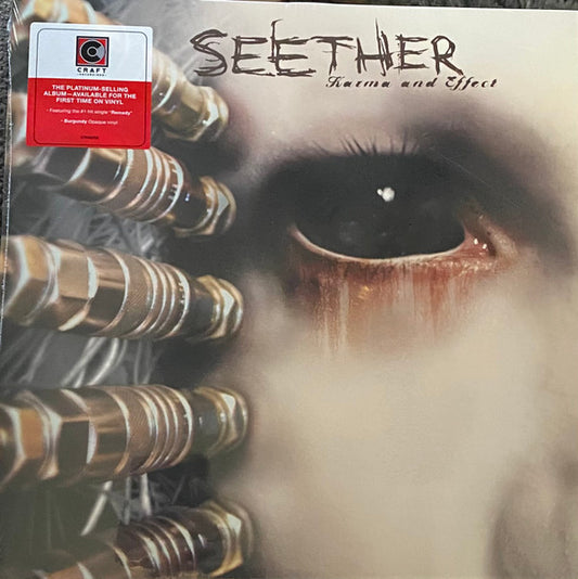 Seether : Karma And Effect (LP + LP, S/Sided, Etch + Album, Ltd, Bur)