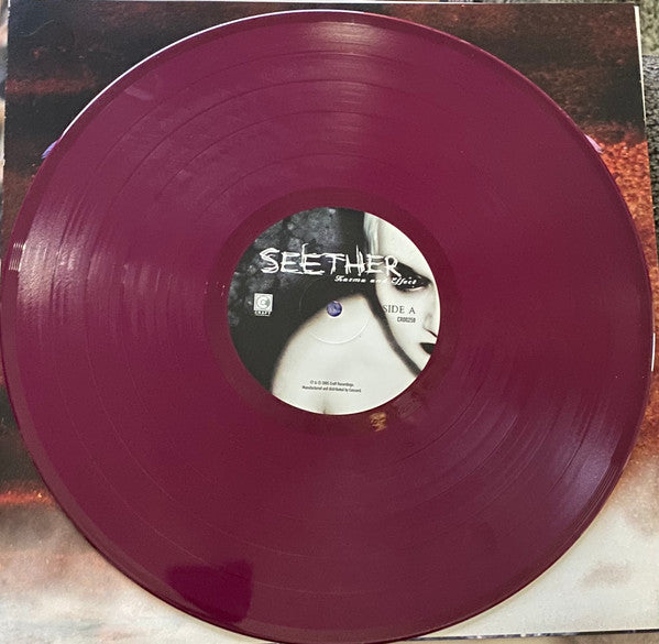 Seether : Karma And Effect (LP + LP, S/Sided, Etch + Album, Ltd, Bur)