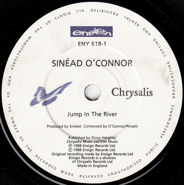 Sinéad O'Connor : Jump In The River (7", Single)