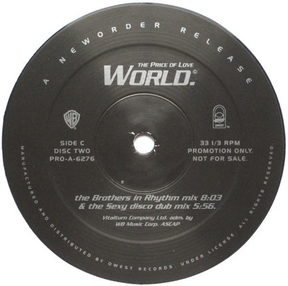 NewOrder* : World (The Price Of Love) (2x12", Promo)