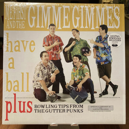 Me First And The Gimme Gimmes : Have A Ball (LP, Album, RE, RP)