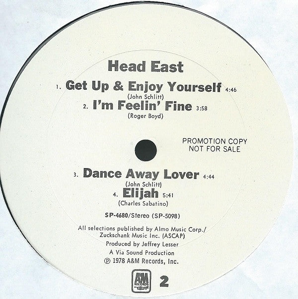 Head East : Head East (LP, Album, Promo)