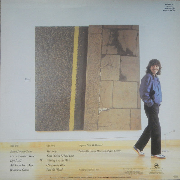 George Harrison : Somewhere In England (LP, Album)