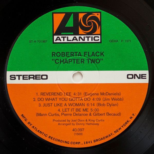 Roberta Flack : Chapter Two (LP, Album)