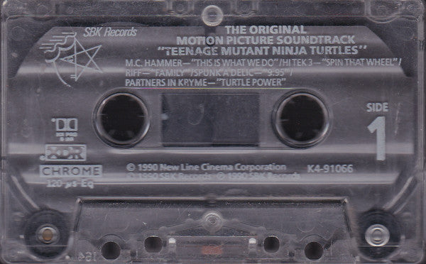 Various : Teenage Mutant Ninja Turtles (The Original Motion Picture Soundtrack) (Cass, Chr)