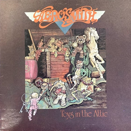 Aerosmith : Toys In The Attic (LP, Album, Pit)