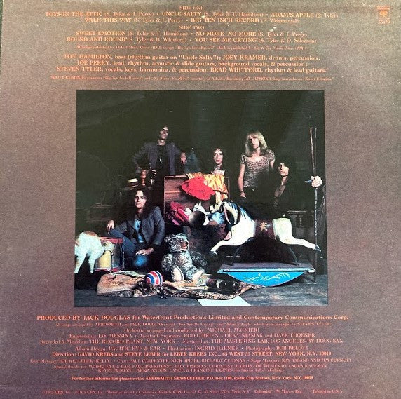 Aerosmith : Toys In The Attic (LP, Album, Pit)