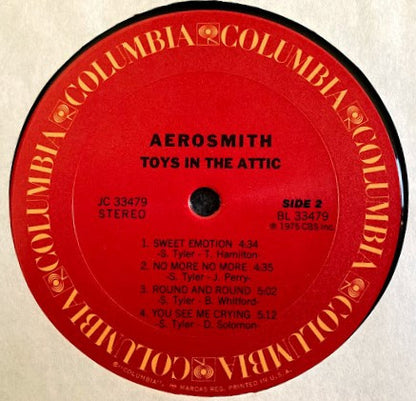 Aerosmith : Toys In The Attic (LP, Album, Pit)