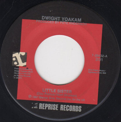 Dwight Yoakam : Little Sister  (7", Single, Spe)
