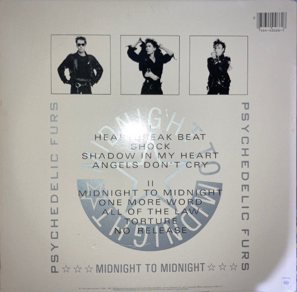 Psychedelic Furs* : Midnight To Midnight (LP, Album, Car)