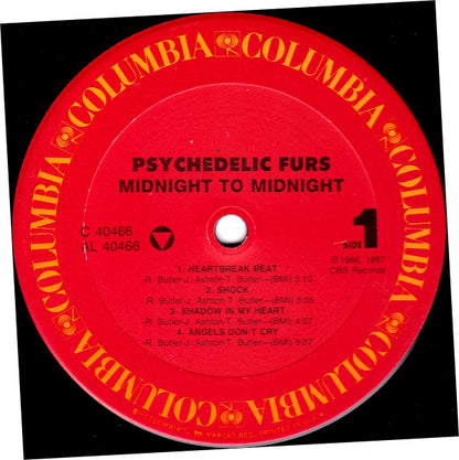 Psychedelic Furs* : Midnight To Midnight (LP, Album, Car)